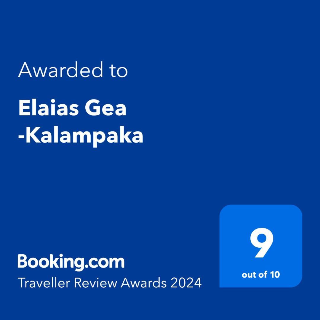 Elaias Gea -Kalampaka Apartment Ngoại thất bức ảnh